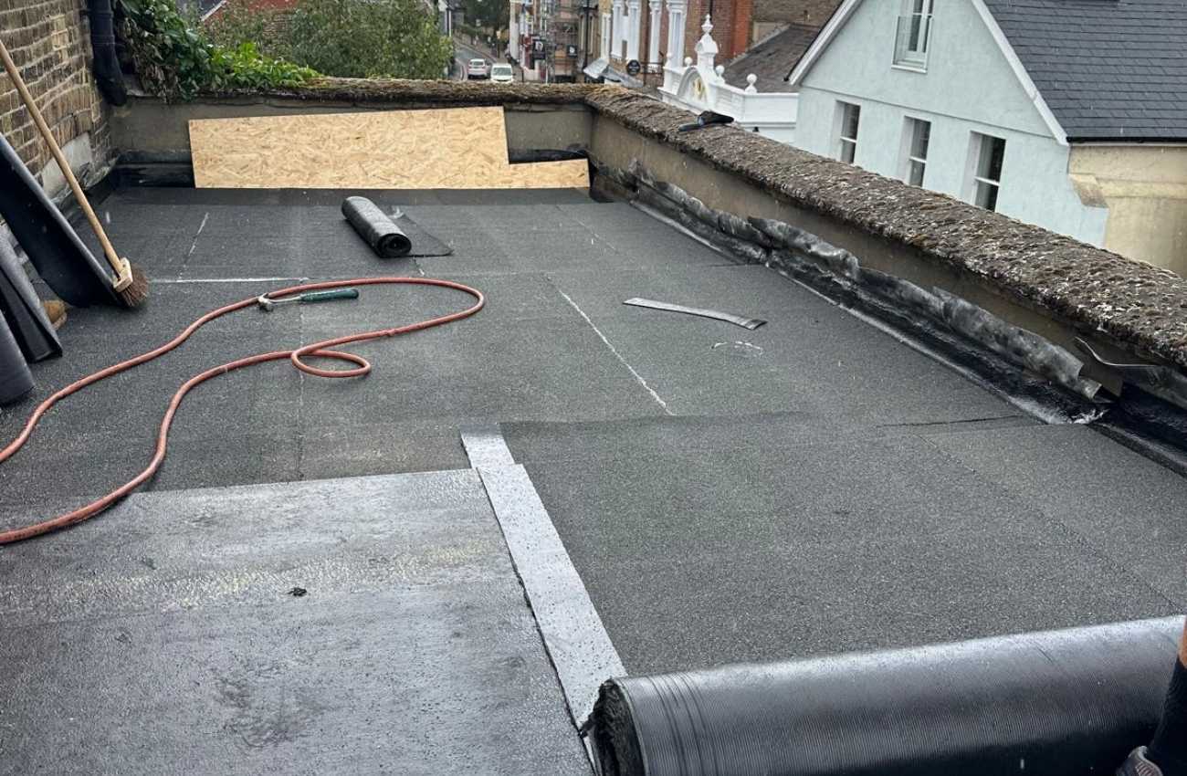 new flat roof