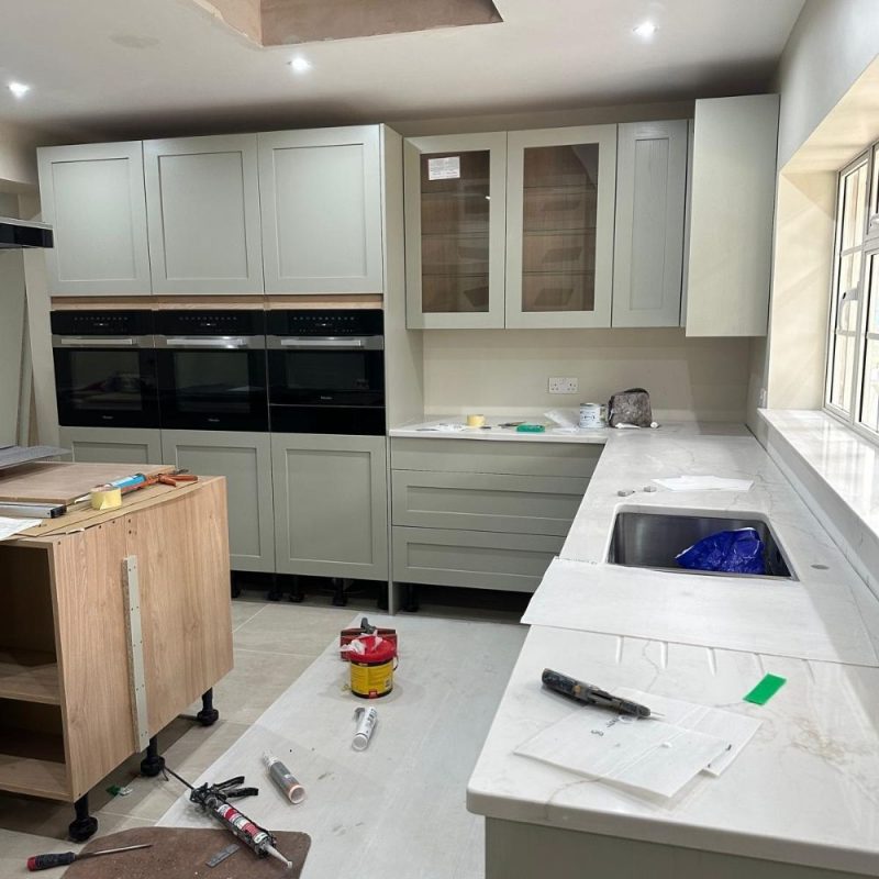 kitchen install